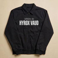 Noir - Athlete de - Hyrox Vaud Veste