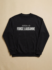 Noir - Athlete de - Force Lausanne Sweatshirt