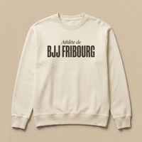 Blanc - Athlete de - BJJ Fribourg Sweatshirt