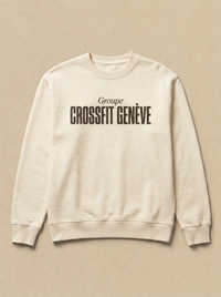 Blanc - Groupe - CrossFit Geneve Sweatshirt