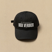 Noir - Je m'entraine a - Box Verbier Casquette