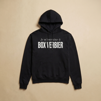 Noir - Je m'entraine a - Box Verbier Hoodie