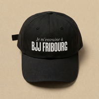 Noir - Je m'entraine a - BJJ Fribourg Casquette