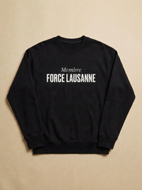 Noir - Membre - Force Lausanne Sweatshirt