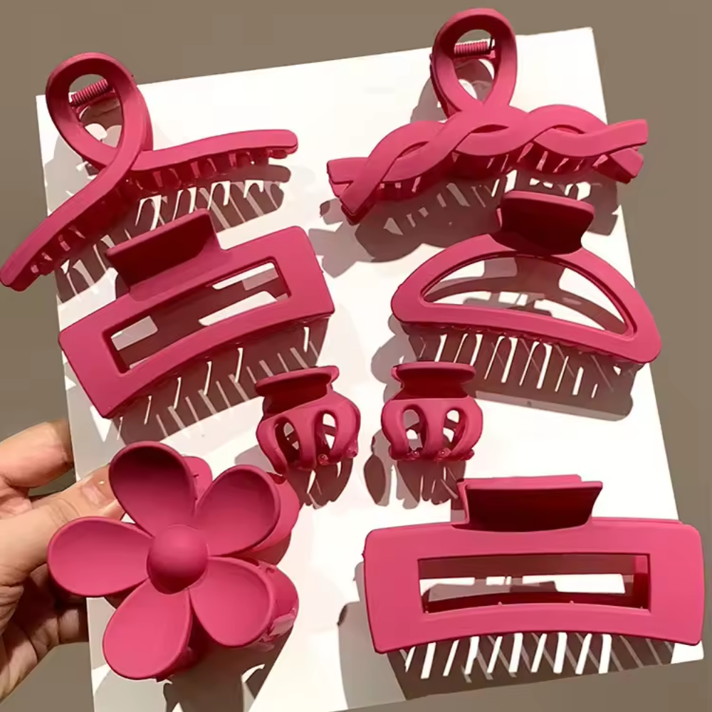Set van 7 Haarclips