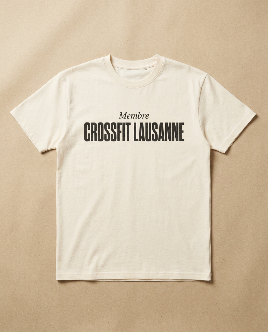 CROSSFIT LAUSANNE — Tee RILASSI